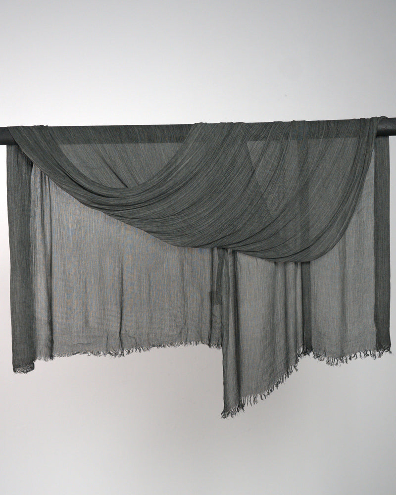 Crinkle: Charcoal