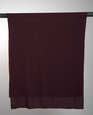 Soft Stretch Cotton: Deep Burgundy